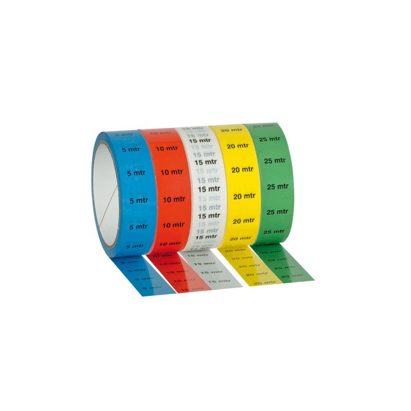Banda Showtec Markertape Alb 25mm x 33m