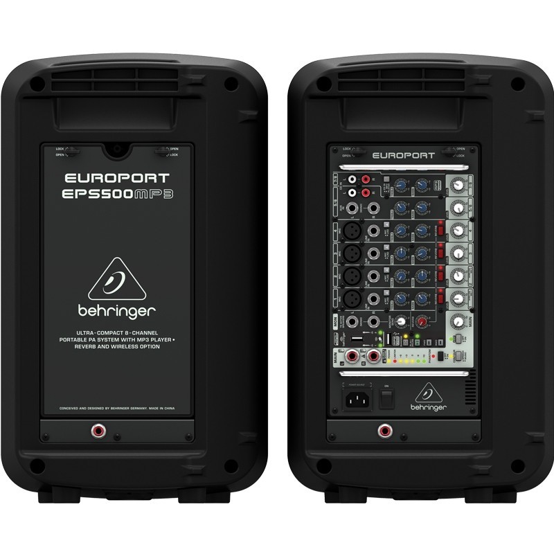 Sistem PA portabil Behringer Europort EPS500MP3