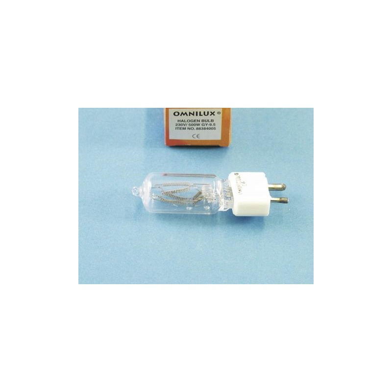 Bec pentru soclu GY-9.5, Omnilux A1 230V/500W GY-9.5 75h (88384005)