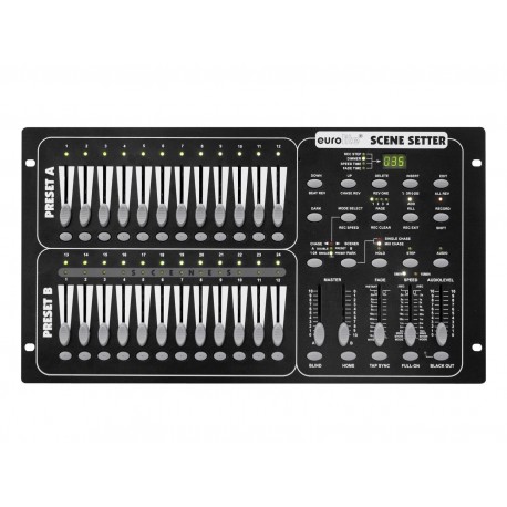 Controller DMX 24 canale, Eurolite DMX scene setter controller (70064540)