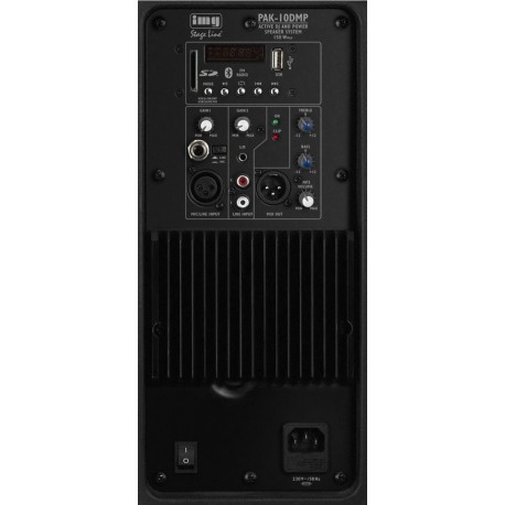 Boxa activa cu mp3 player (USB/SD) si FM radio, bluetooth, Stage Line PAK-10DMP