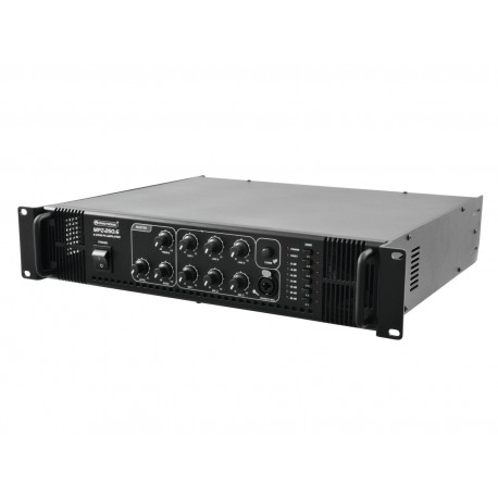 Amplificator-mixer 100V 6 zone Omnitronic MPZ-250.6