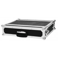 Flightcase rack  CO DD, 2U, 24cm adancime, negru, Roadinger 30107190