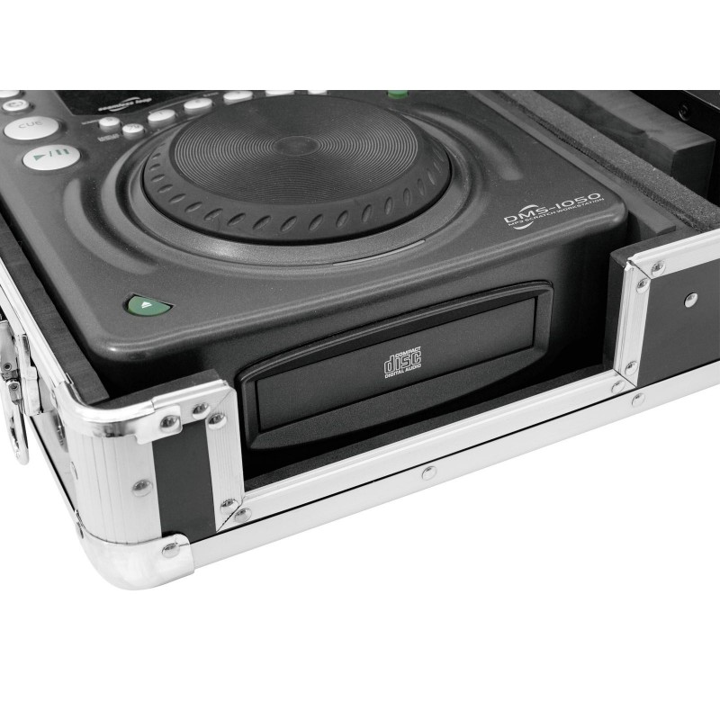 Flightcase pentru 2 cd-playere si o consola 12Â¨, negru, Roadinger DIGI-1/12 BK (30125346)