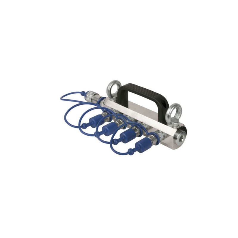 Distribuitor Showtec CO2 3/8 Q-Lock 4-way distribuitor