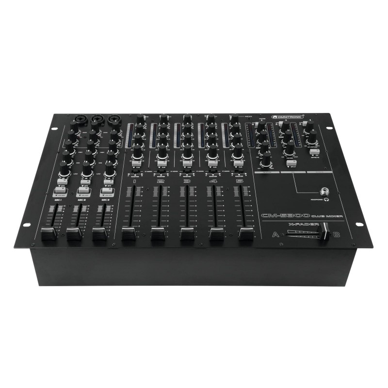 Mixer profesional cu 5 canale, Omnitronic CM-5300