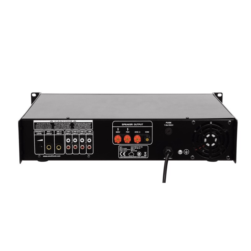 Amplificator mono 100V, 120W, Omnitronic MP-120