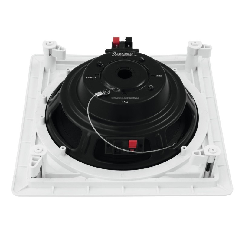 Subwoofer 10Â¨ de plafon, 90W RMS, Omnitronic CSUB-10