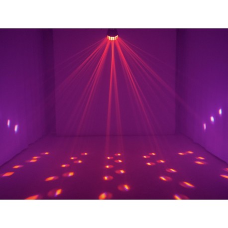 Efect lumini beam cu LED, Eurolite LED D-25
