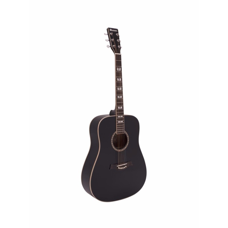 Chitara western dreadnought, culoare neagra, Dimavery STW-40BK