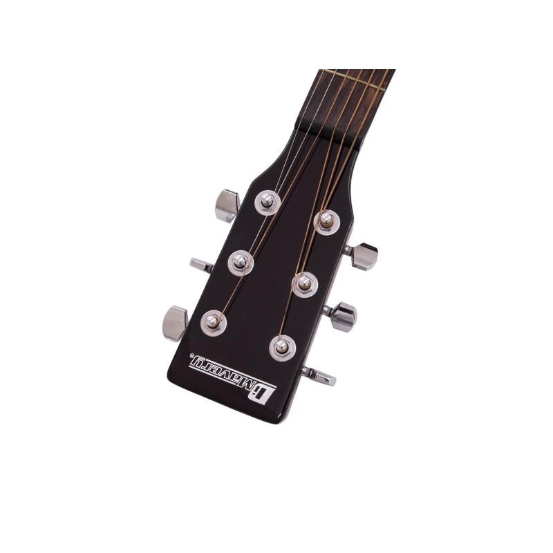 Chitara western decupata cu pickup, culoare redburst, Dimavery AW-400RB