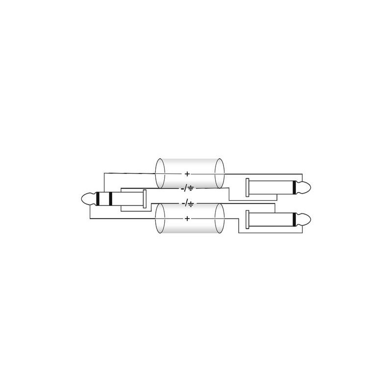 Cablu snake 8xJack 6.3mm la 16xJack 6.3mm, mono 15m, Omnitronic 30304758