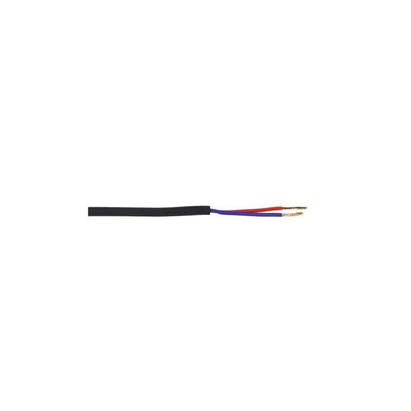 Rola 100m cablu de boxe 2x1.5mm, negru, Omnitronic 3030011K
