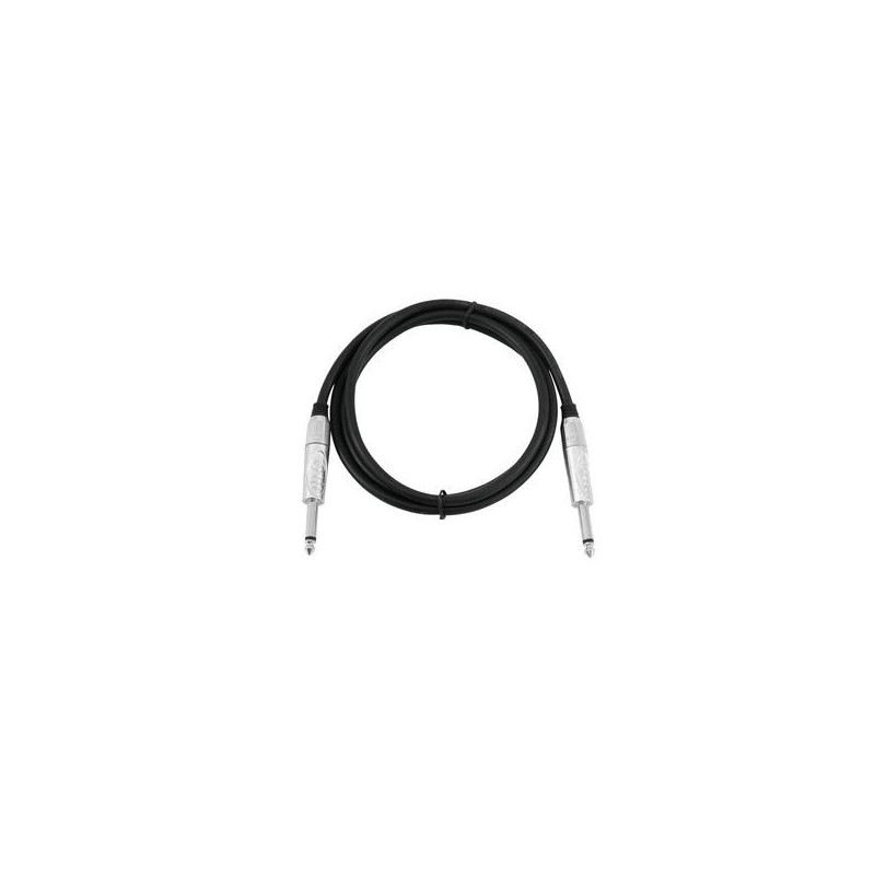 Cablu Jack 6.3mm la Jack 6.3mm, mono (1.5m), Omnitronic 30211652