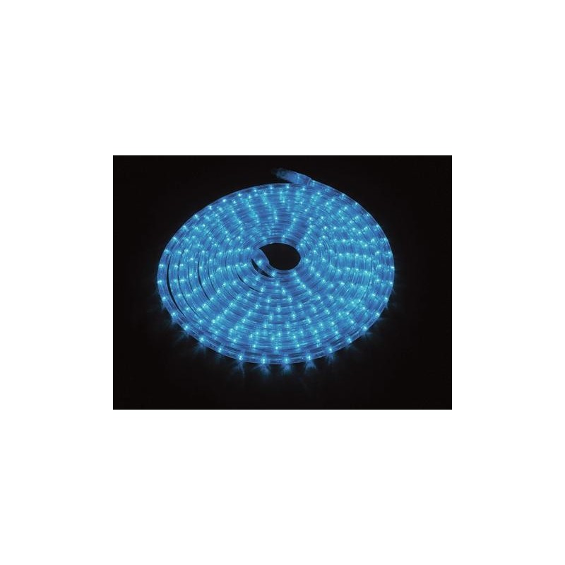 Furtun de lumini cu LED, 9m, albastru, Eurolite RUBBERLIGHT LED RL1-230V blue 9m (50506250)