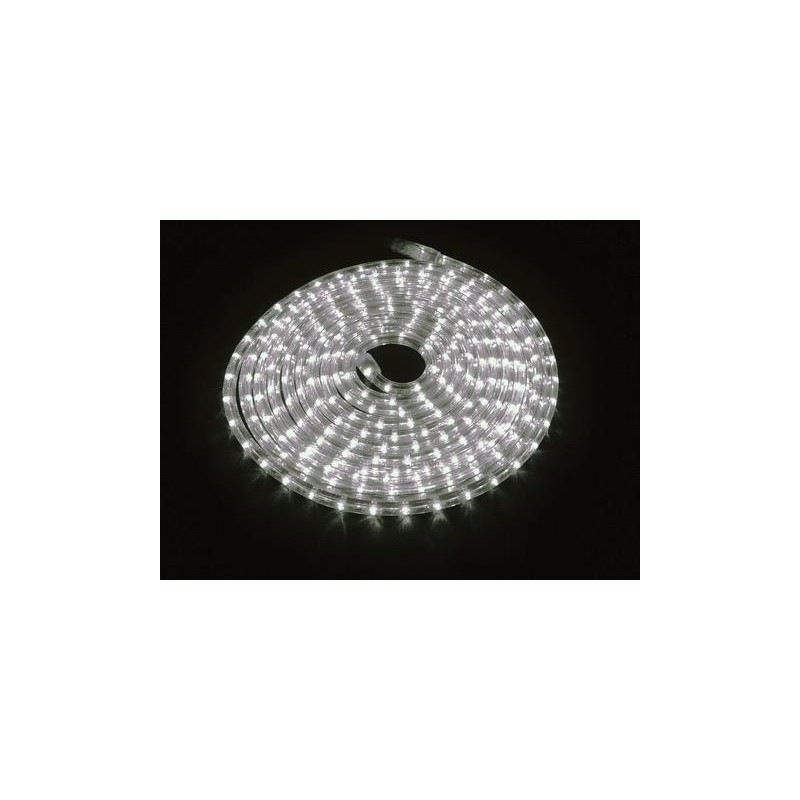 Furtun de lumini cu LED, 9m, alb 3000K, Eurolite RUBBERLIGHT LED RL1-230V white 3000K 9m (50506201)