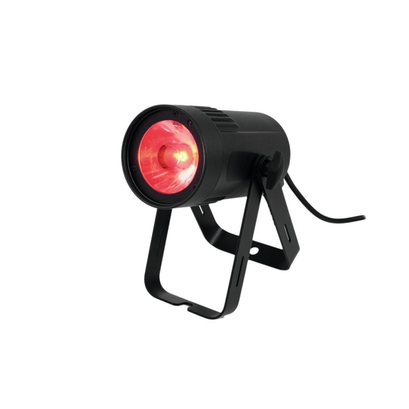 Pinspot RGBW de podea cu LED COB si control DMX + telecomanda IR, Eurolite PST-15W MK2 (51916251)