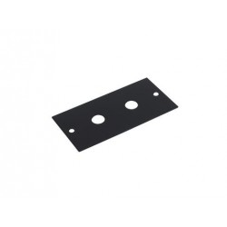 Module 2U, 2x 6.3mm plug, 44x88mm, Omnitronic 30050045