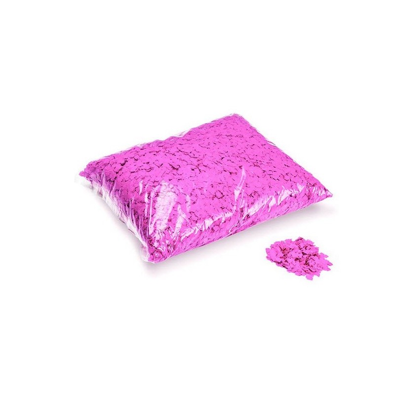 Powderfetti 1 Kg, 6x6mm - Fluo Pink, MagicFX CON19PK