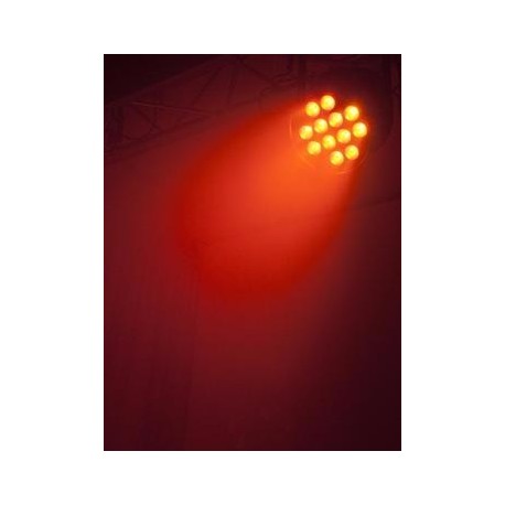 Proiector de podea cu LED PAR-64 HCL 12x10W Eurolite BLACK