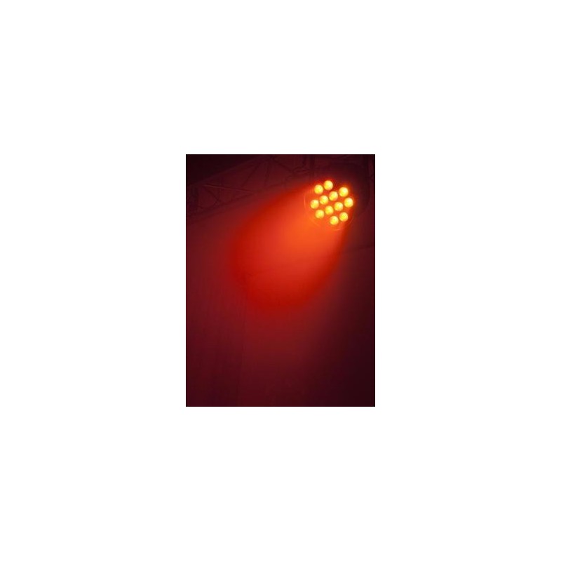 Proiector de podea cu LED PAR-64 HCL 12x10W Eurolite BLACK