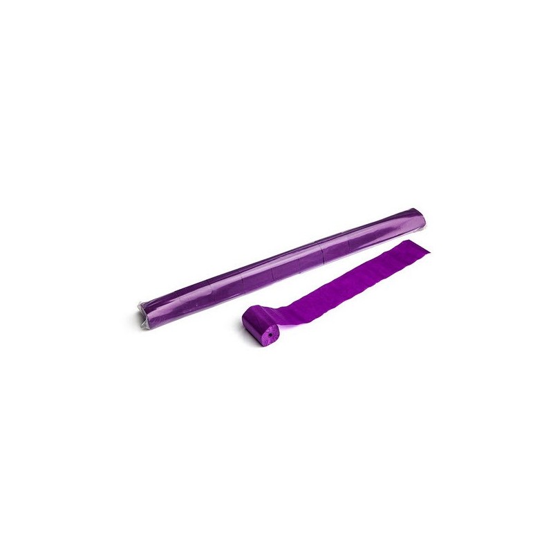 Stadium Streamers, folie 10 bucati, 20m x 5cm - Purple, MagicFX STR04PR