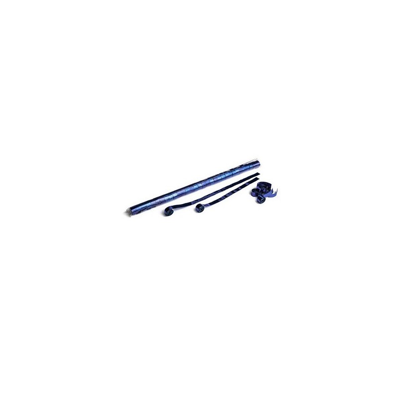 Metallic streamers, folie 32 bucati, 10m x 1.5cm - Blue, MagicFX STR06DB