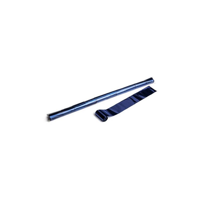 Metallic streamers, folie 10 bucati, 10m x 5cm - Blue, MagicFX STR07DB