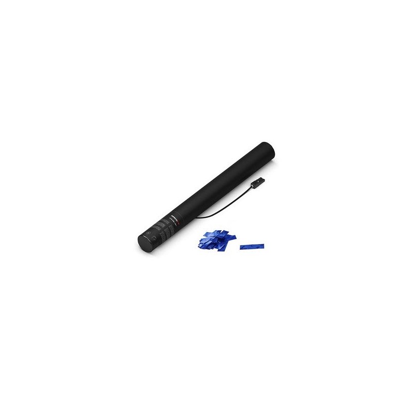Electric Cannon - Confetti - Blue Metallic, 50 cm, MagicFX EC03DBM