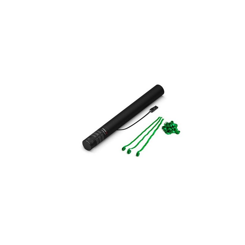 Electric Cannon - Streamers - Dark Green, 50 cm, MagicFX ES03DG