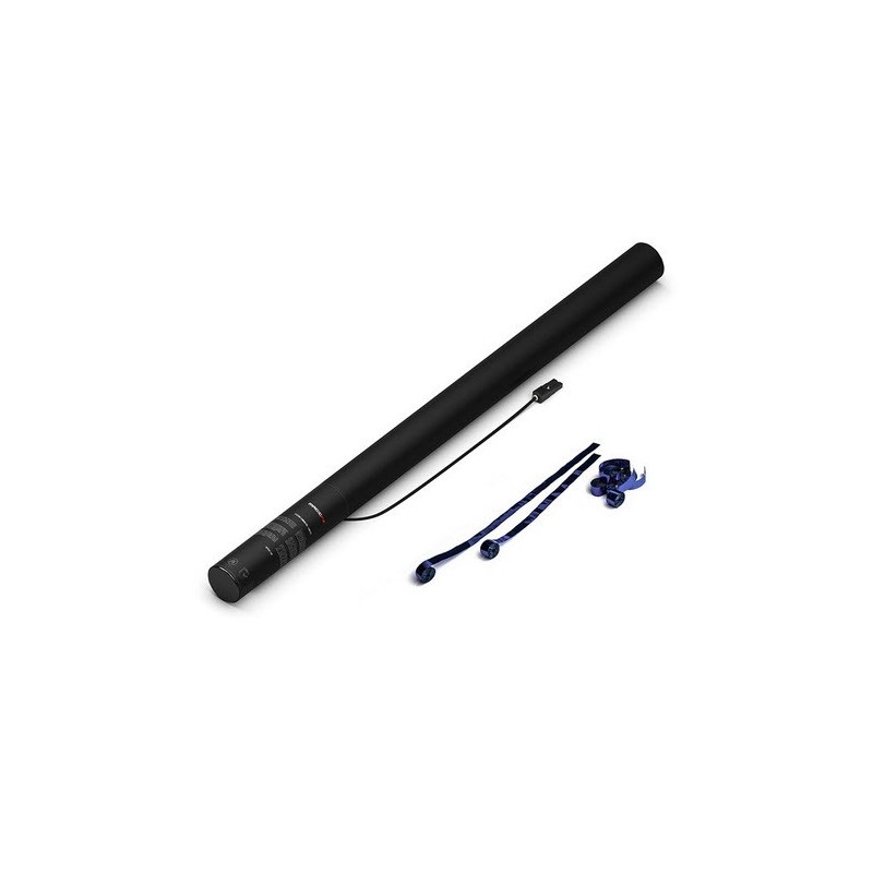 Electric Cannon PRO - Streamers - Blue Metallic, 80 cm, MagicFX ES04DBM