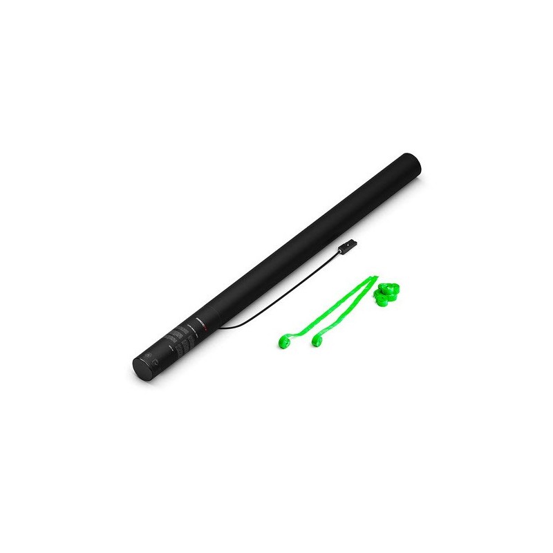 Electric Cannon PRO - Streamers - Fluo Green, 80 cm, MagicFX ES04GRF