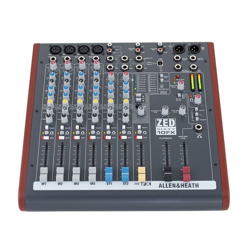 Mixer 6 canale Allen & Heath ZED60-10FX