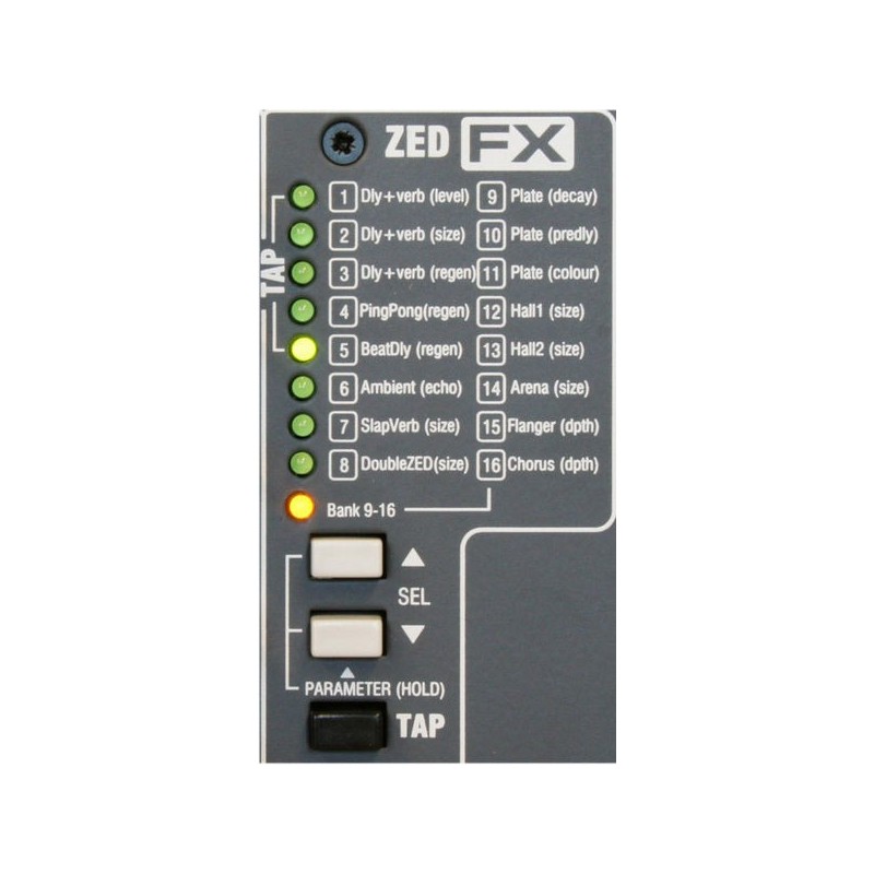 Mixer 9 canale Allen & Heath ZED-12FX