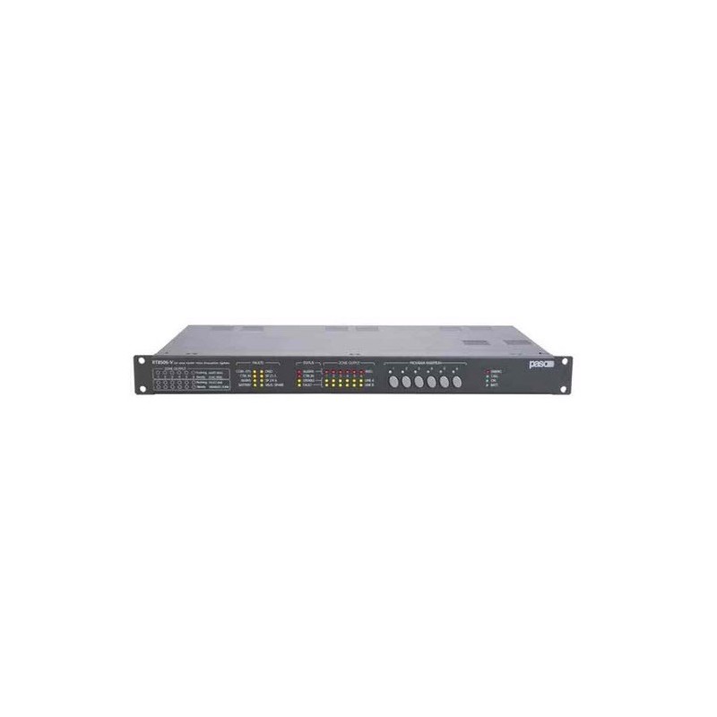 Router audio 6 zone EN54-16 Paso RT8506-V