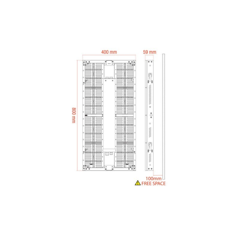 Mesh screen DMT Pixelmesh E12.5