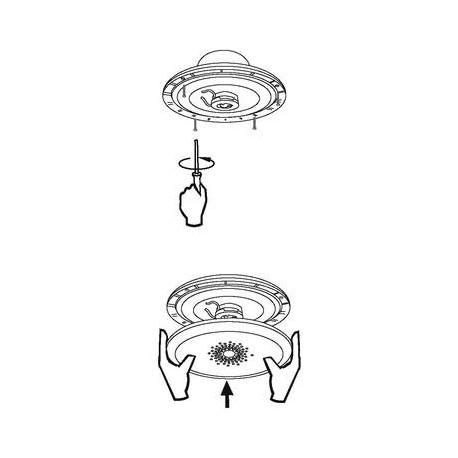 Difuzor Flush-mount Omnitronic WF-4