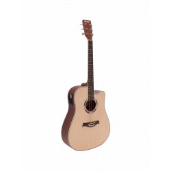 Chitara western Dimavery JK-500 nature, Cutaway