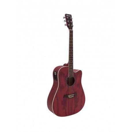 Chitara western Dimavery JK-510 grained, Cutaway