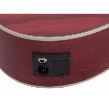 Chitara western Dimavery JK-510 grained, Cutaway