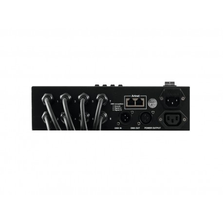 Controller DMX pentru LED Pixel Tube Eurolite LED PSU-8A Artnet/DMX