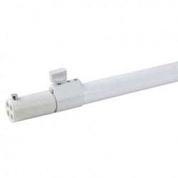 Bara verticala telescopica pentru sistem de cortina Showtec 120-180cm, Alb