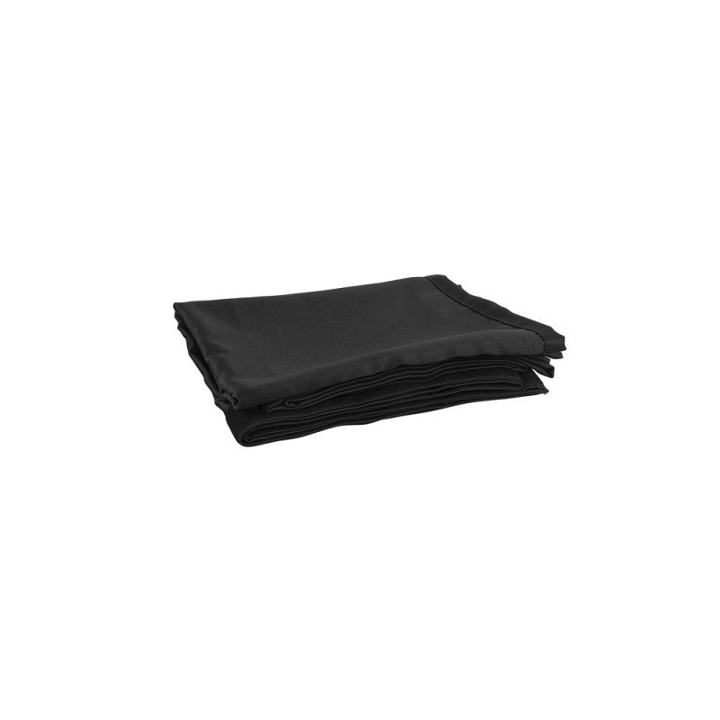Cortina Showtec P&D Curtain - Medium Gloss Satin 280x120cm neagra