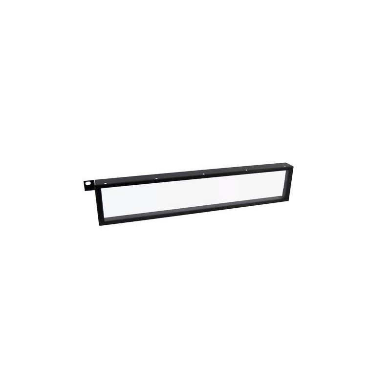 Capacul frontal metalic / transparent 1U pentru rack Omnitronic