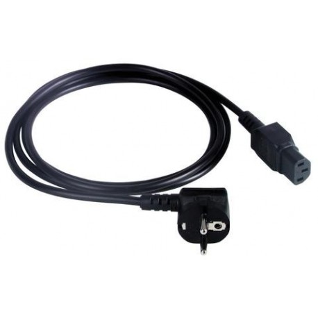Cablu universal Omnitronic IEC Power Cable 3x0.75 0.9m bk