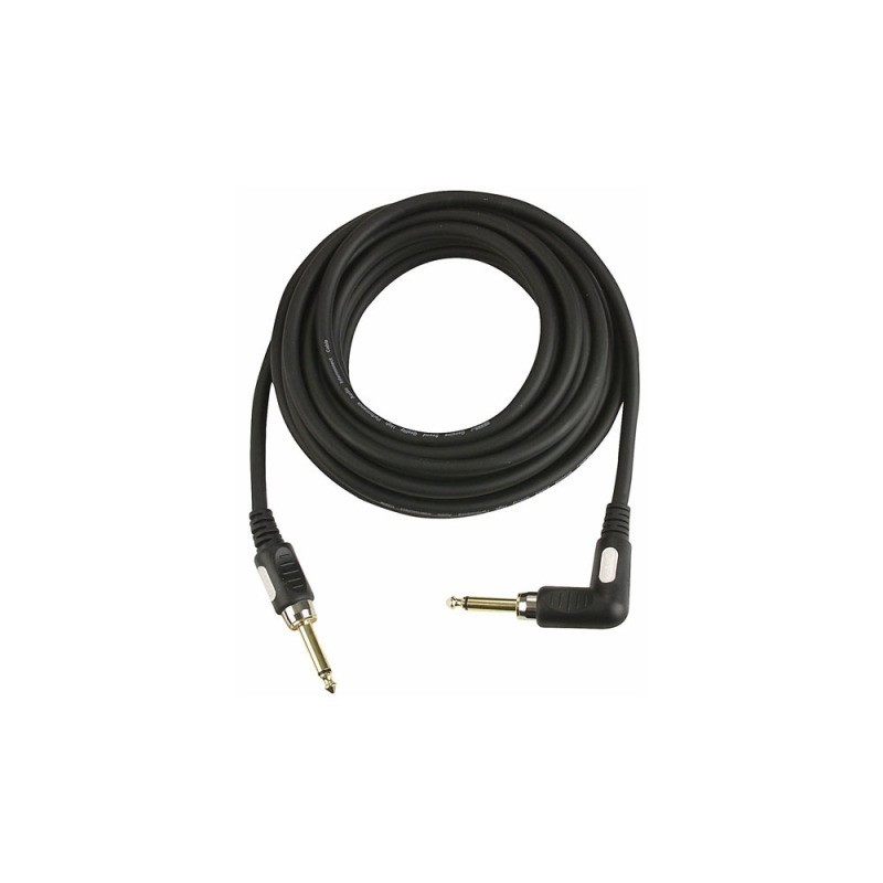 Cablu de conectare Jack 6.3 la Jack 6.3 Stage Guitarcable straight, Ã˜6 mm , 90° , 6 m , DAP-Audio FL-186-6m