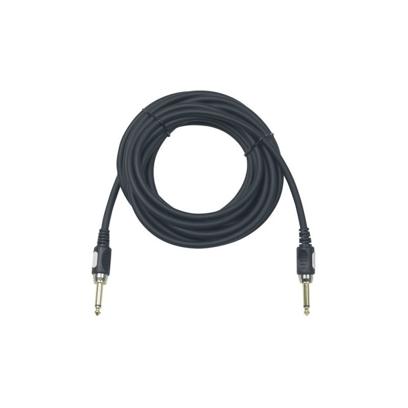 Cablu de conectare Jack 6.3 la Jack 6.3 Road Guitarcable straight , Ã˜7 mm , 6 m , DAP-Audio FL-176-6m