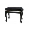 Scaun negru lucios pentru pian, GEWA SCAUN PIAN DELUXE CLASSIC NEGRU LUCIOS VE2 (130.330)