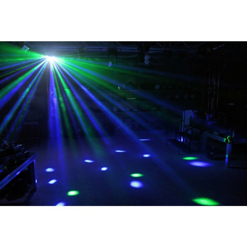 Efect de lumini BeamZ LED Butterfly cu stroboscop