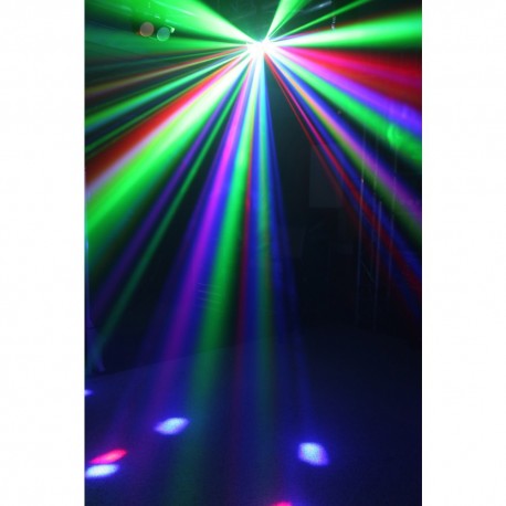 Efect de lumini BeamZ LED Butterfly cu stroboscop